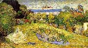 Vincent Van Gogh Daubignys Garden oil painting on canvas